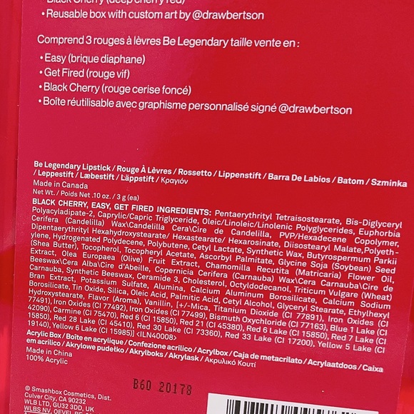 New Smashbox lipstick set - Picture 3 of 4